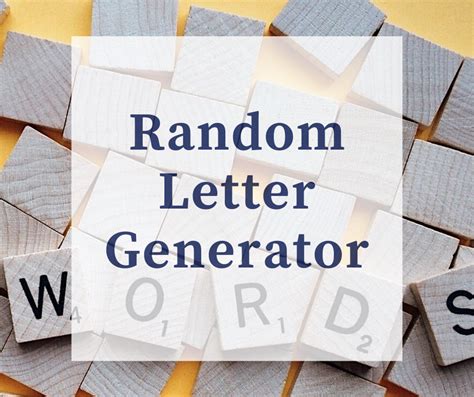 random letters generator